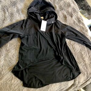 Gym shark crop hoodie